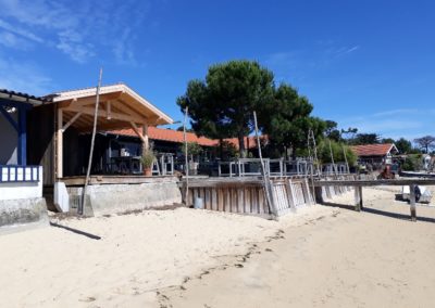 Cabanes ostréicoles  au Canon