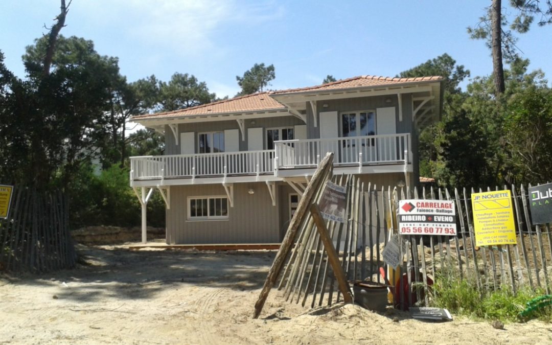 Construction d’une maison individuelle à La Vigne – Lège Cap-Ferret – Bassin d’Arcachon