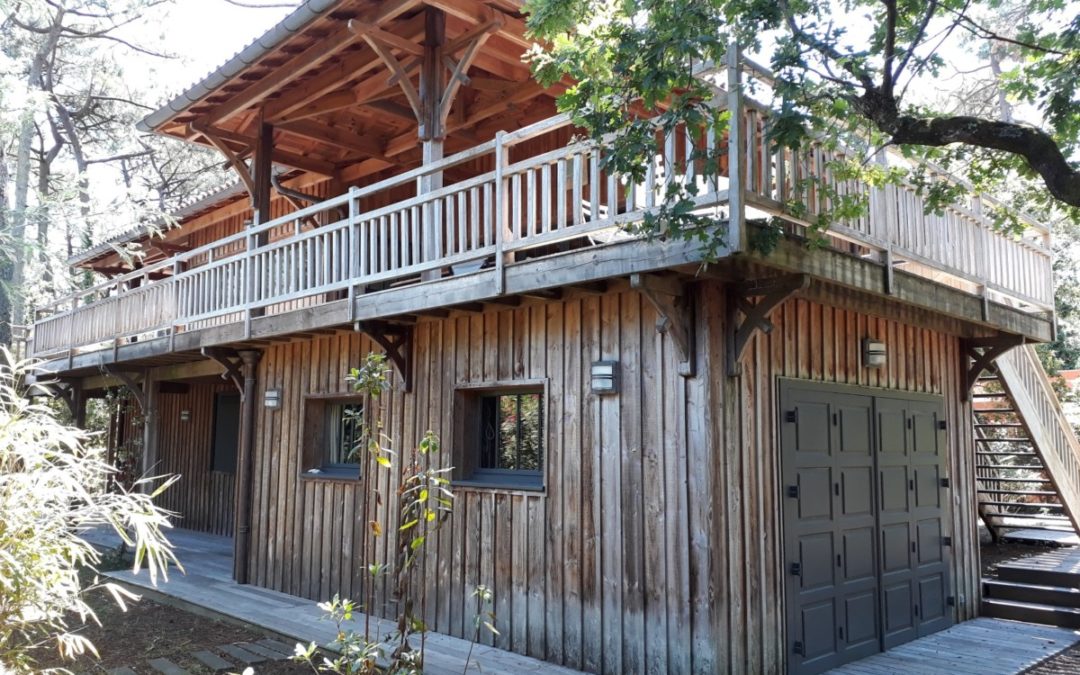 Restructuration et extension d’une maison individuelle à Grand Piquey – Lège Cap-Ferret – Bassin d’Arcachon