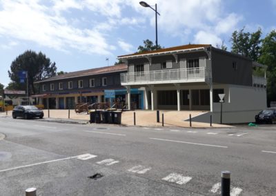 Extension bâtiment commercial et habitation Grand-Piquey – Lège Cap-Ferret